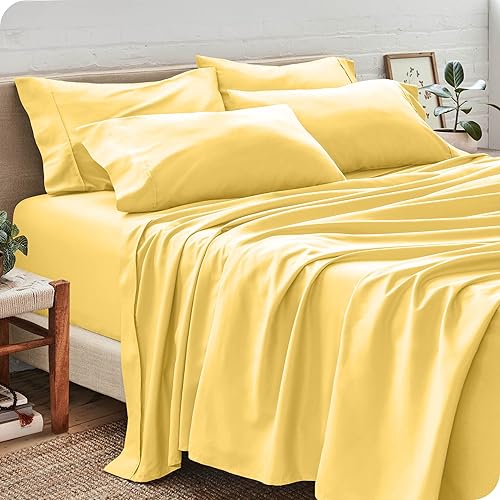 Juego de sábanas tamaño individual XL, juego de 4 piezas, sábanas de lujo para hotel, ultra suaves, con bolsillos profundos, ajuste fácil, sábanas