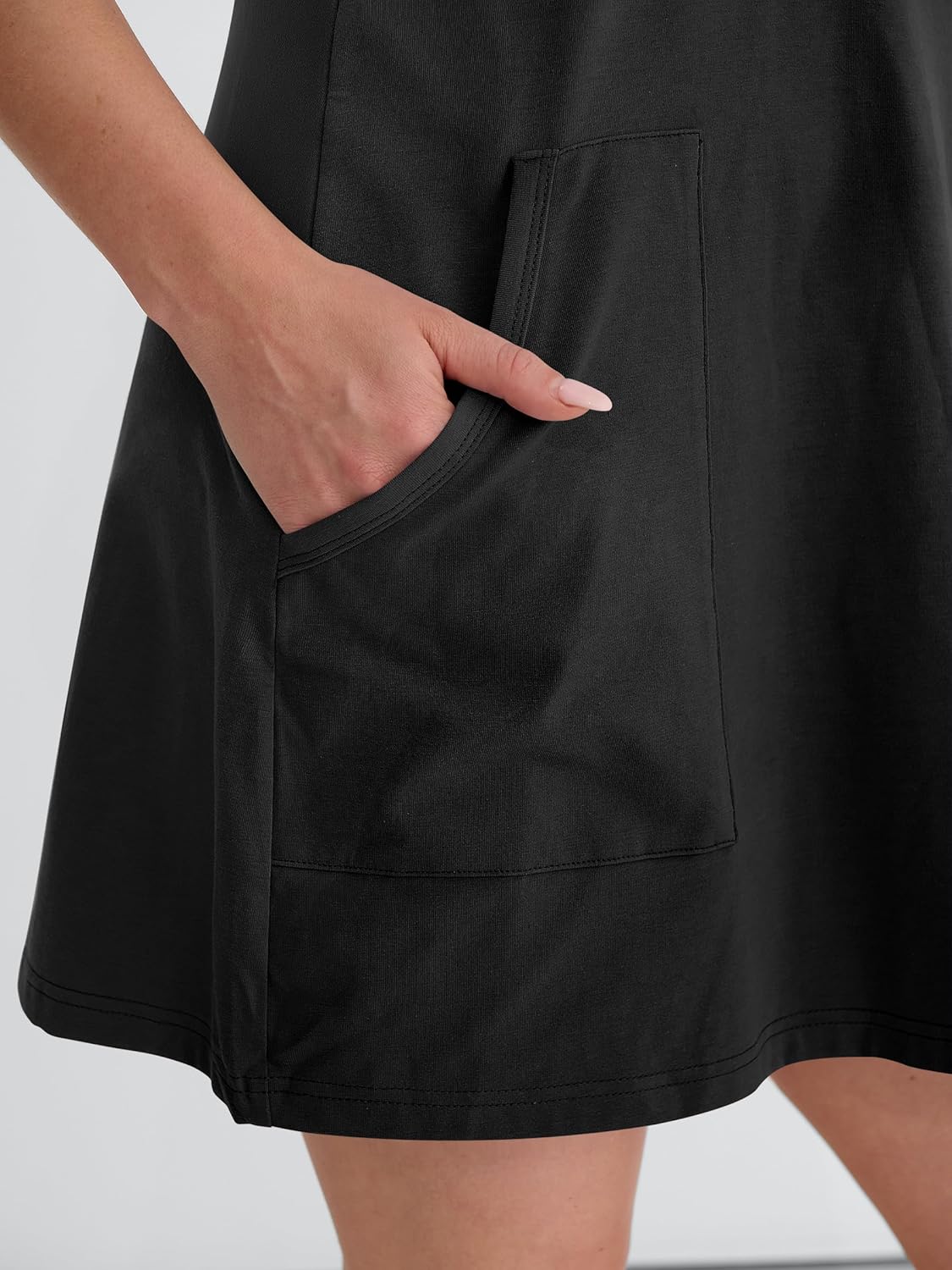 ANRABESS Womens Summer Dresses Athletic Tennis Workout Active Mini Romper Dress Built in Shorts 2026 Beach Vacation Clothes - Image 7