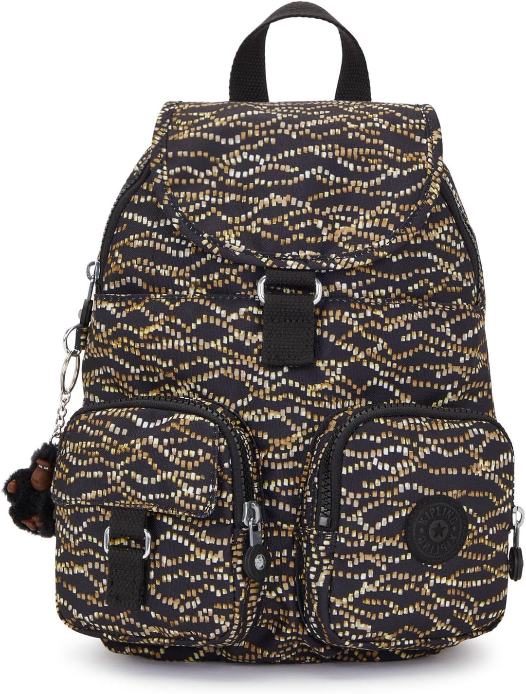 Kipling Lovebug Small Printed Backpack Disco Glam