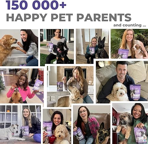 Miniatura 2 de Mighty Petz MAX - Masticables calmantes de cáñamo para perros, alivio de la ansiedad del perro con melatonina + aceite de cáñamo. Golosinas