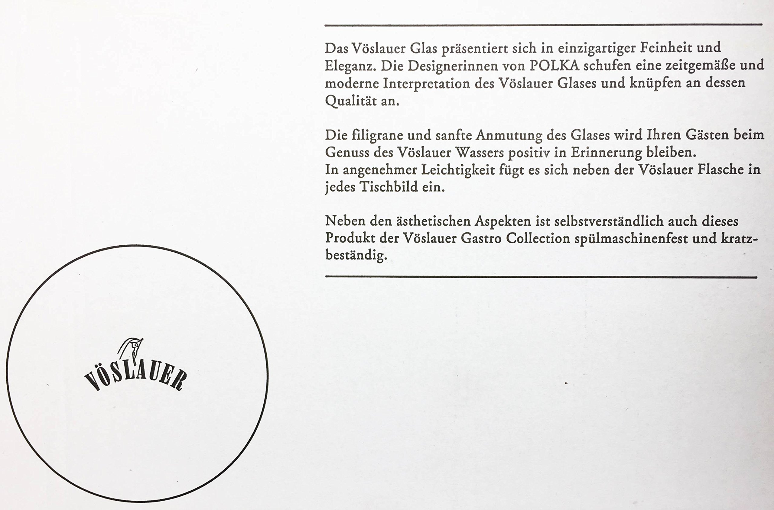 Vöslauer HIGH Design Gläser 0,25 Liter, 12er Set, NEU, Gläser