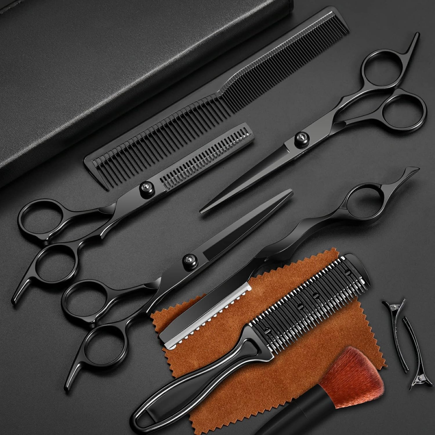 Professional Haircutting Scissors Set,Stainless Steel