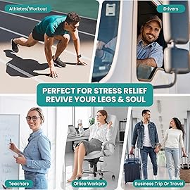 Leg Massager for Circulation and Pain Relief Air Compression Boots Massage Tools for Calf Foot Massager, 6 Modes 6 Intensities, Relaxation Gifts for Men Women Mom Dad Wife Husband Birthday Christmas