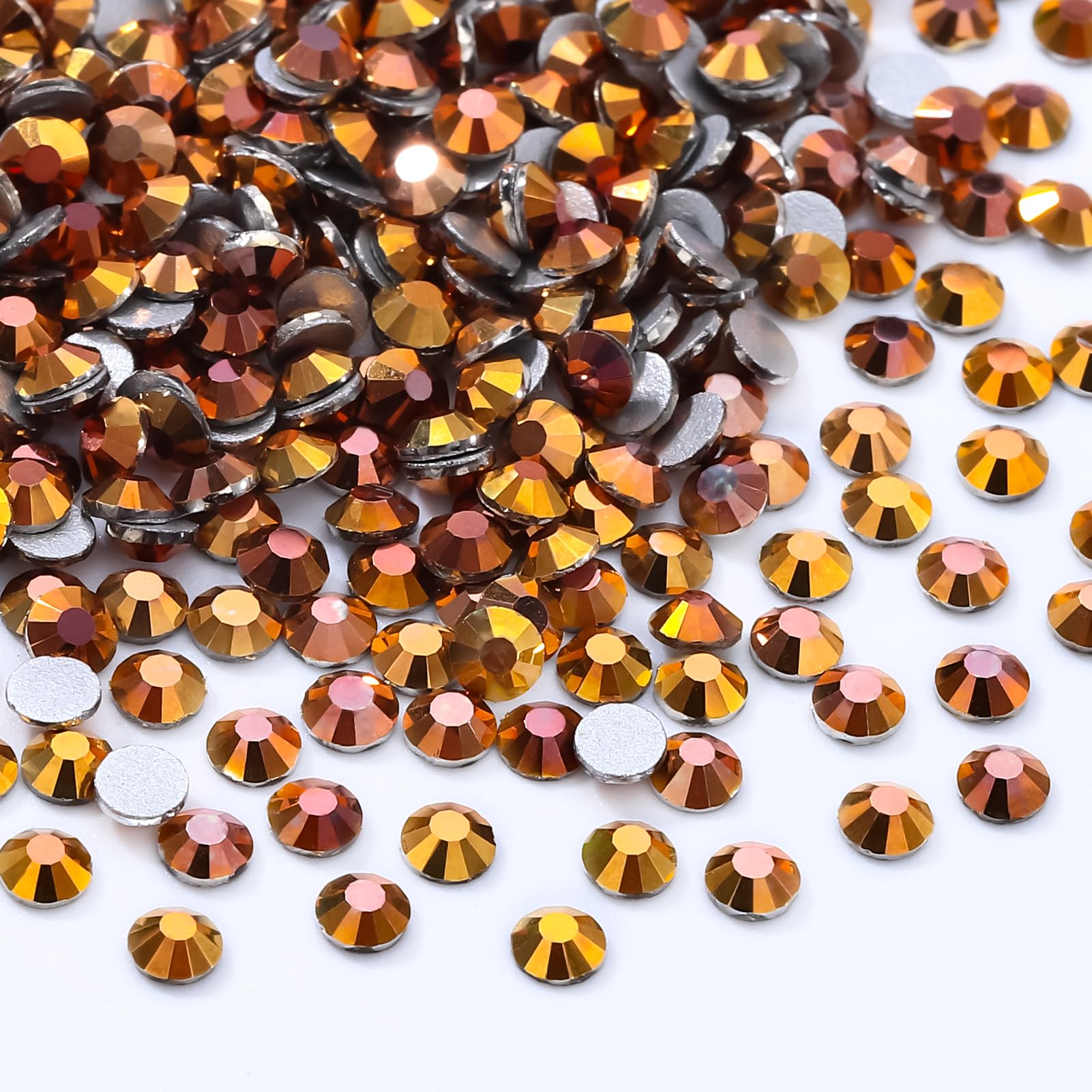 1440PCS Gold SS4 Flatback Rhinestones(1.5-1.7mm)