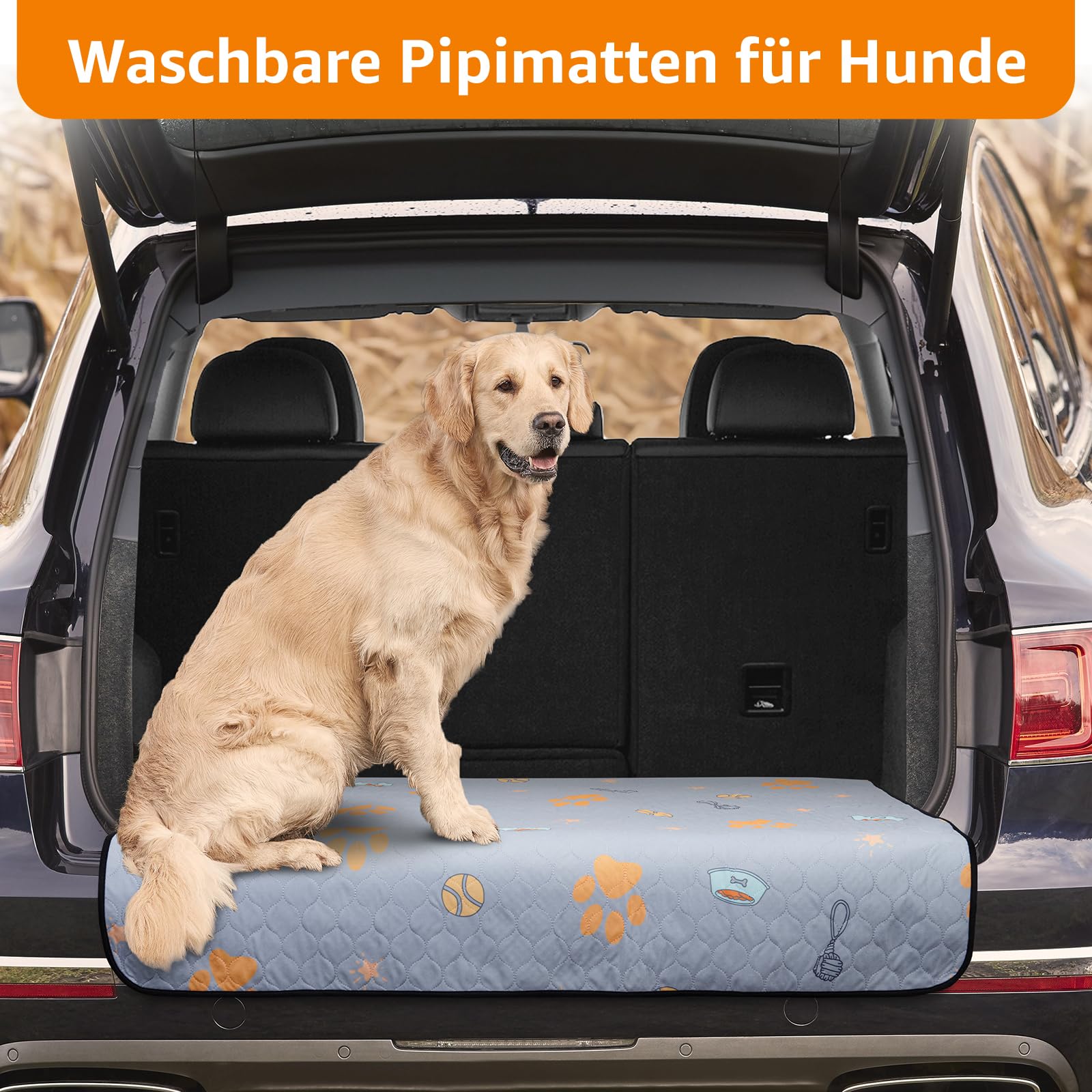 Almohadillas lavables para cachorros, paquete de 2 alfombrillas PIPI súper absorbentes para perros, almohadillas antideslizantes para entrenamiento de cachorros para sofás, caño de cachorro o suelo