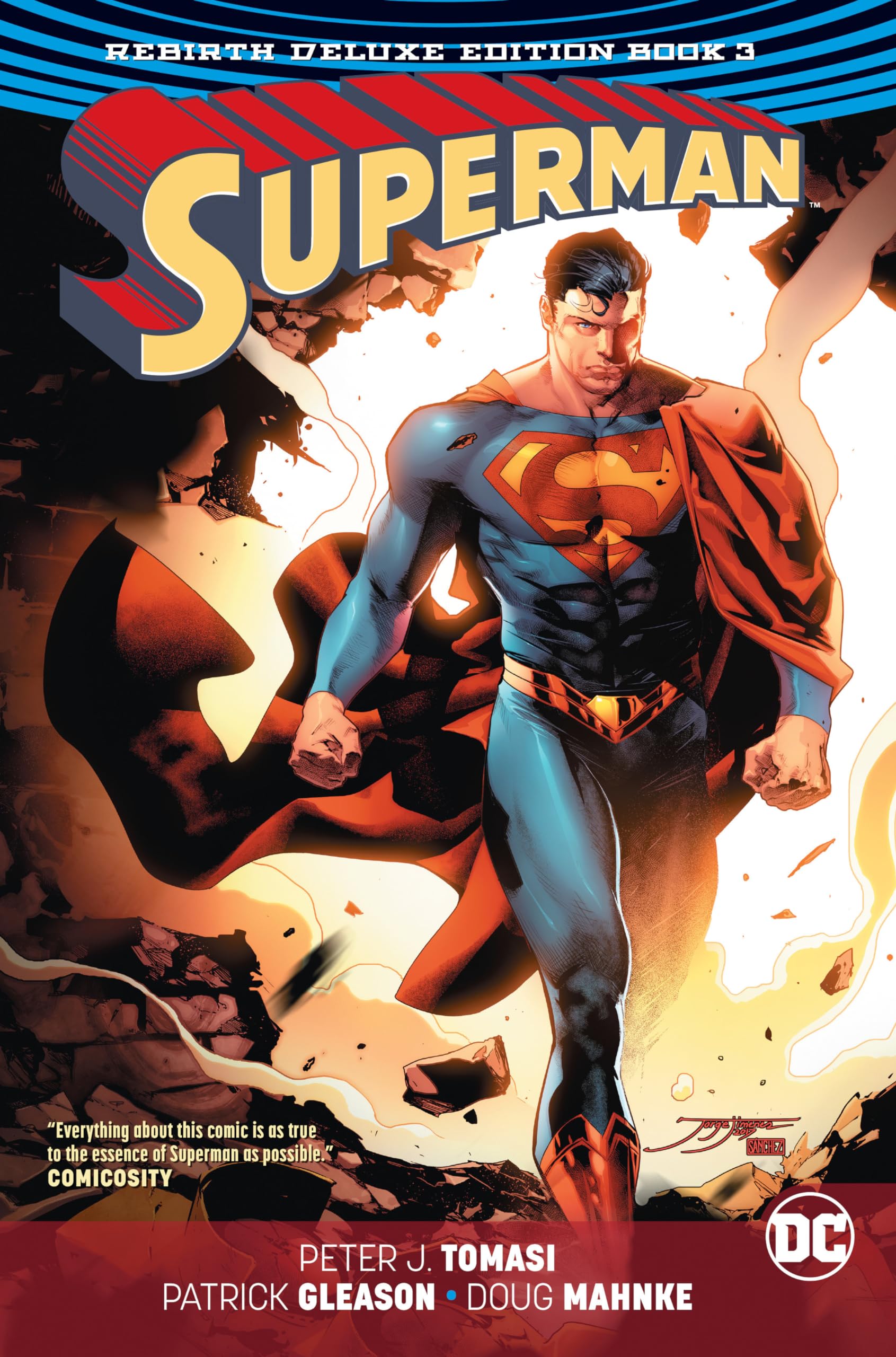 Superman: The Rebirth Deluxe Edition (Book 3)