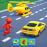 Fast paced endless runner racing action.
