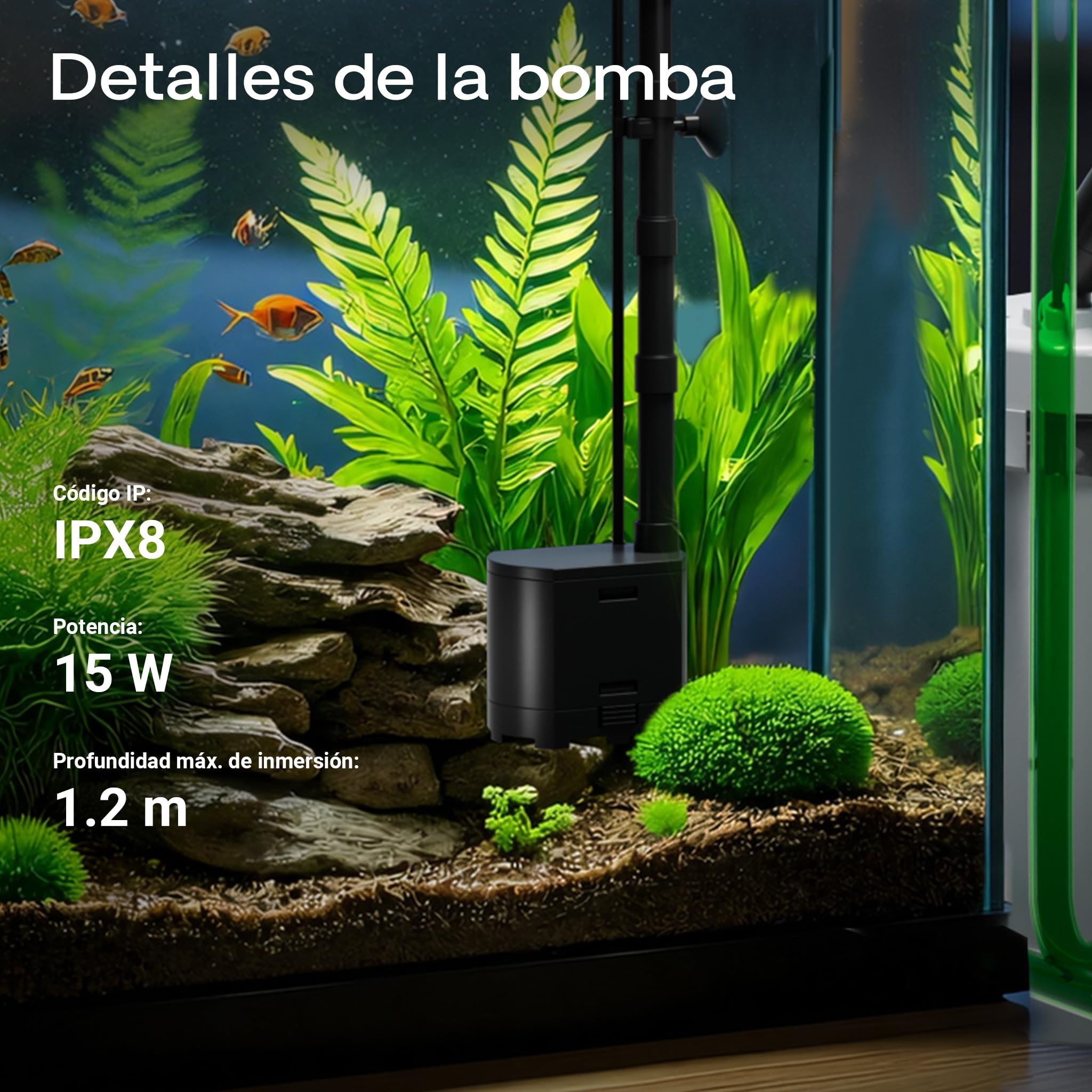 SunSun HW-504A Filtro Externo Acuario 800 L/h 15 W 4 Etapas