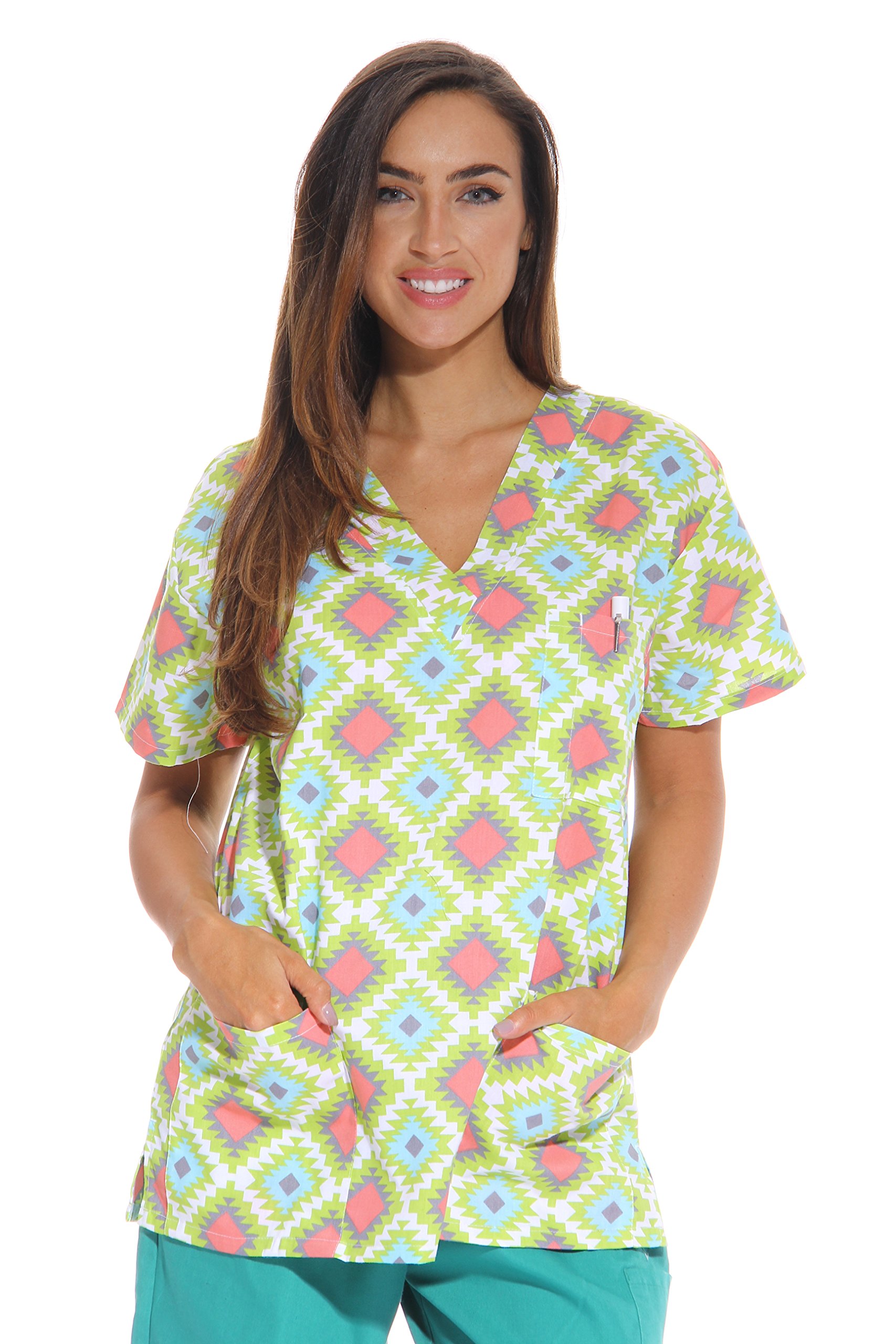 Just LoveWomens Holiday Scrub Tops