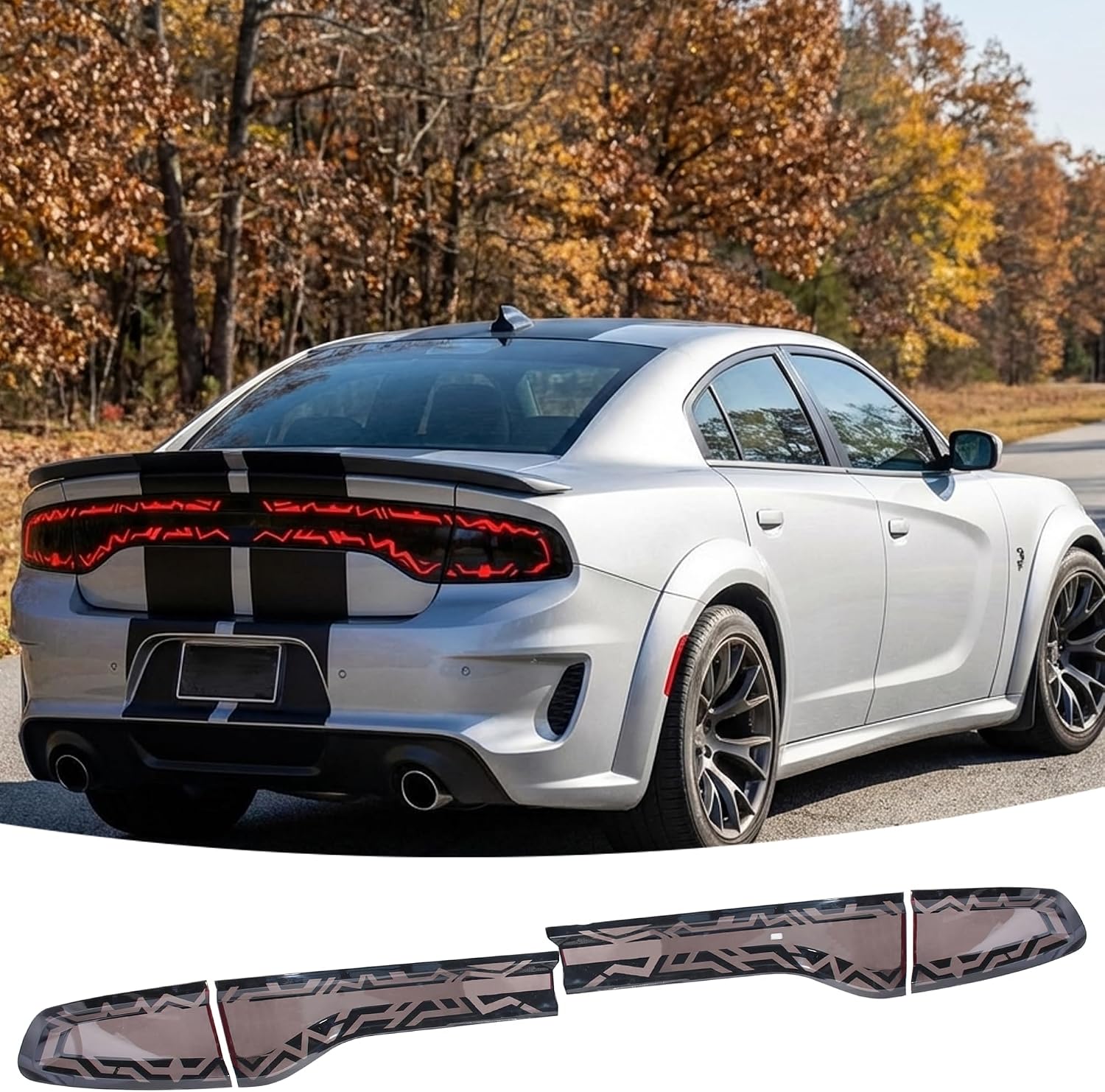 Tail Light Covers Tint for Dodge Charger 2015-2023 Accessories