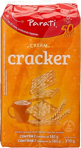 Biscoito Parati Cream Cracker 370g