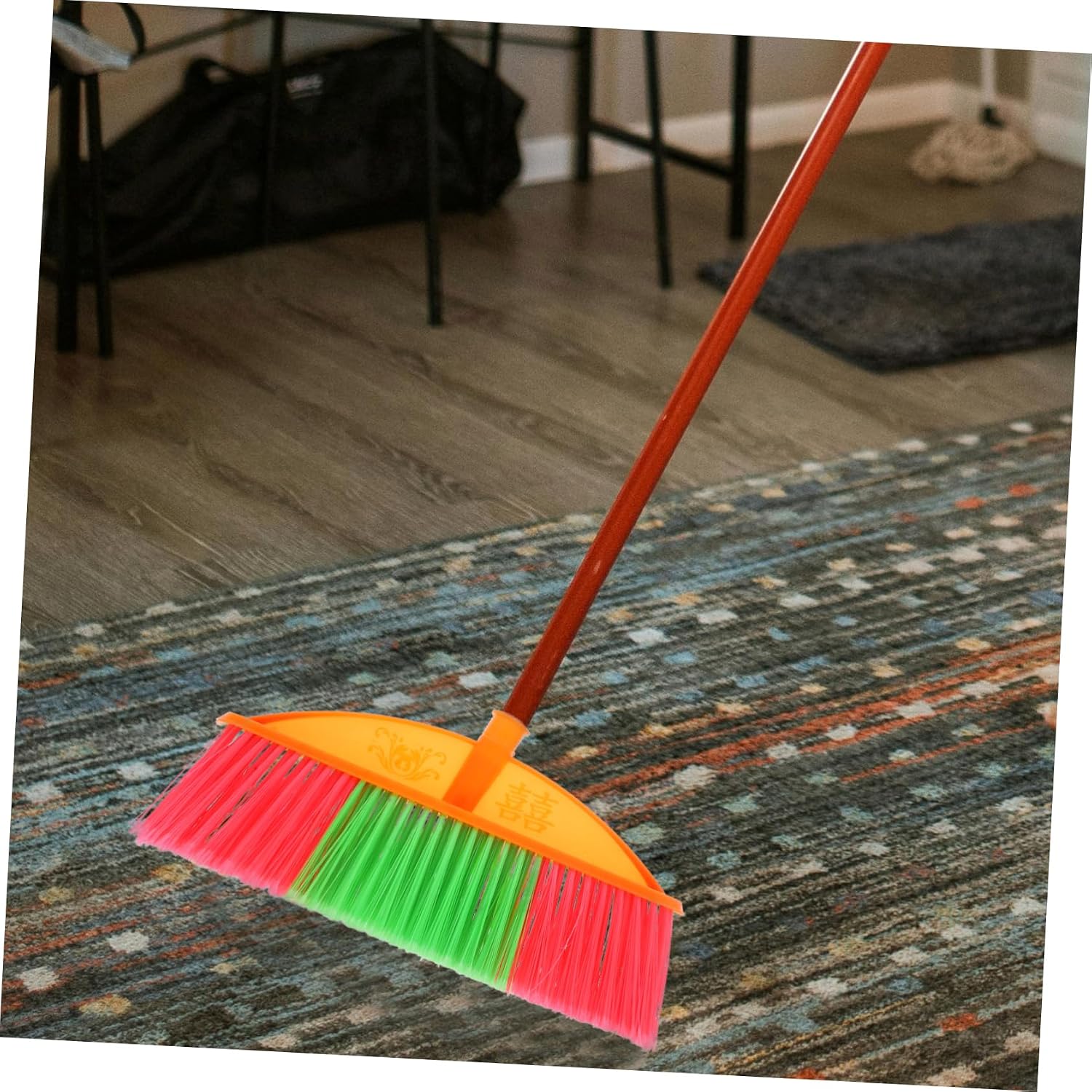 Plastic Broom Head for Household Cleaning Scrub Broom Head Easy to Carry and Store