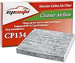 EPAuto CP134 (CF10134) Premium Cabin Air Filter includes Activated Carbon