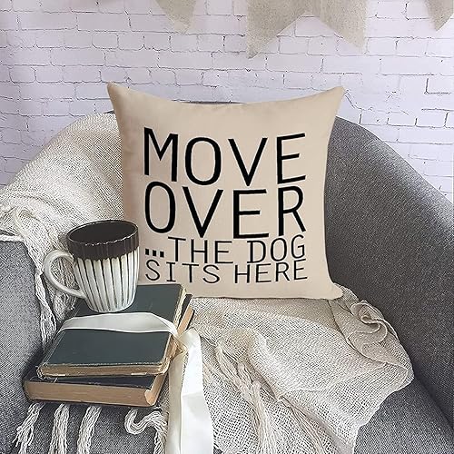 Miniatura 4 de LetusZhogo Funda de almohada cuadrada de lino y algodón de 20 x 20 pulgadas, funda de almohada decorativa moderna y moderna para decoración del