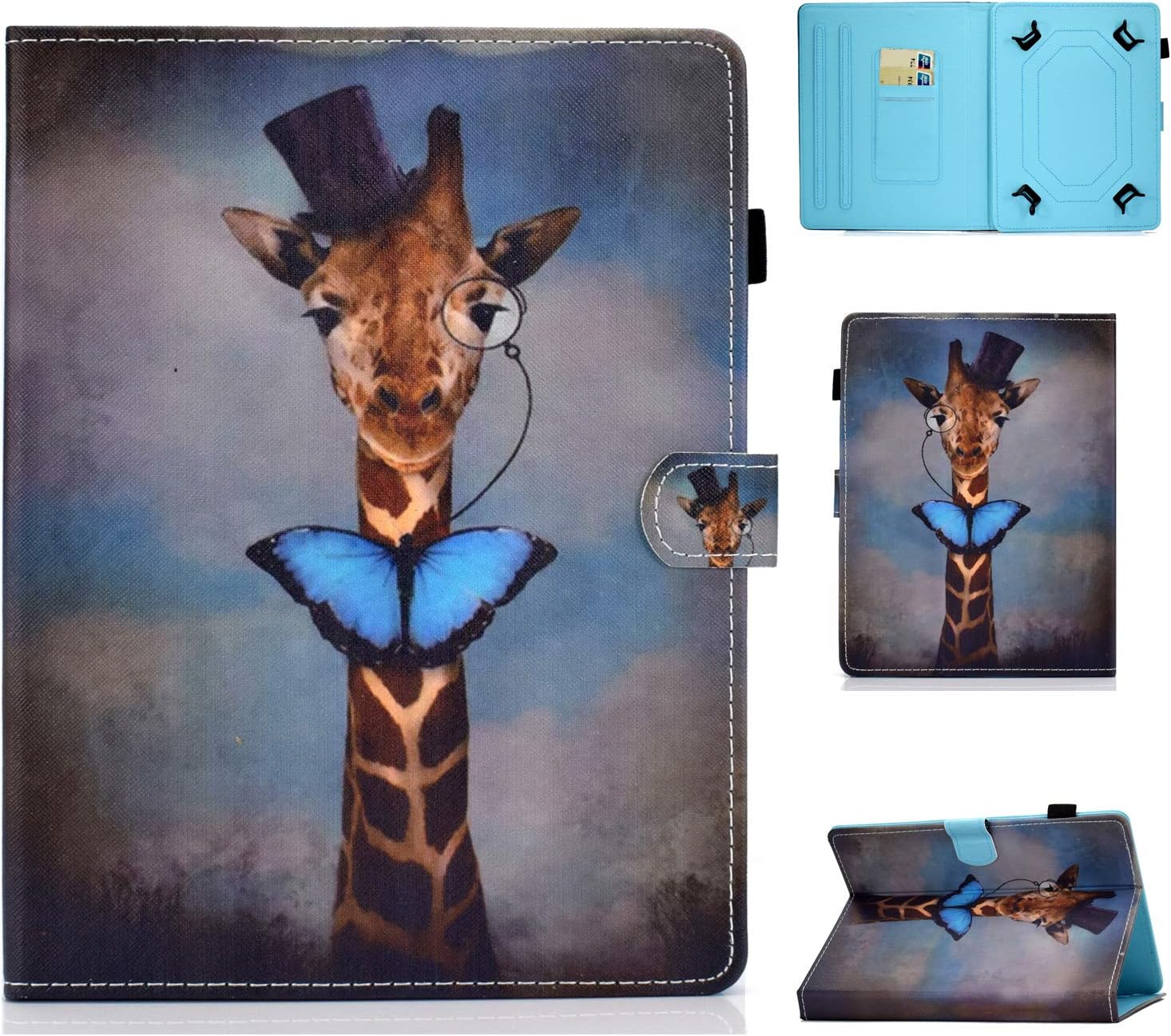 Acelive Universal 10 10.1 Inch Tablet Case Cover for Tianyida 10/10.1, for Padgene 10.1, for TAOERA/Dragon Touch 10, for VANKYO MatrixPad Z4, for Fusion5 10/10.1