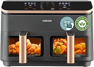 COSORI Air Fryer Grande 8,5 L Doble Cesta