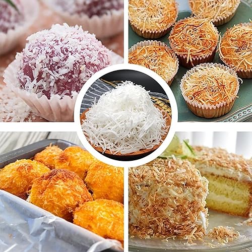 Miniatura 6 de Raspador de coco, 2 ralladores de coco, herramienta de eliminación de carne de coco, herramienta de eliminación de carne de coco de acero