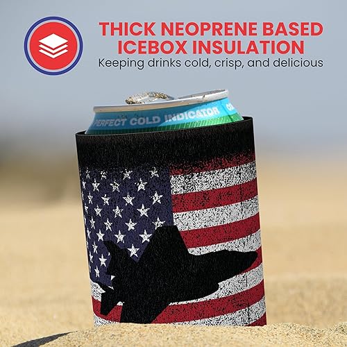 Miniatura 9 de Enfriadores de latas, aislador de latas de soldado, divertido enfriador de bebidas, funda para bebidas