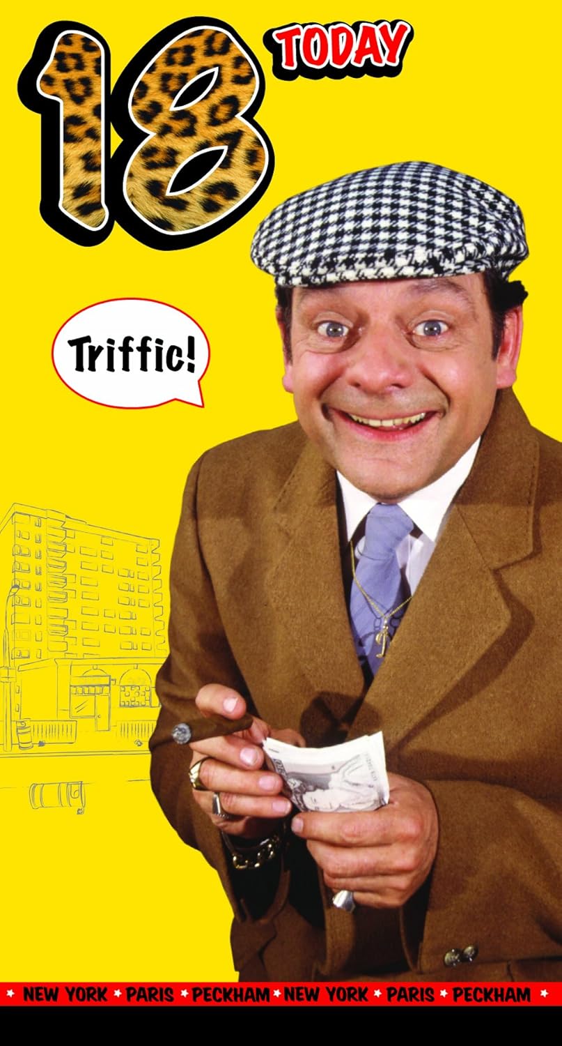 Only Fools and Horses OF005 Age 18 Birthday Card