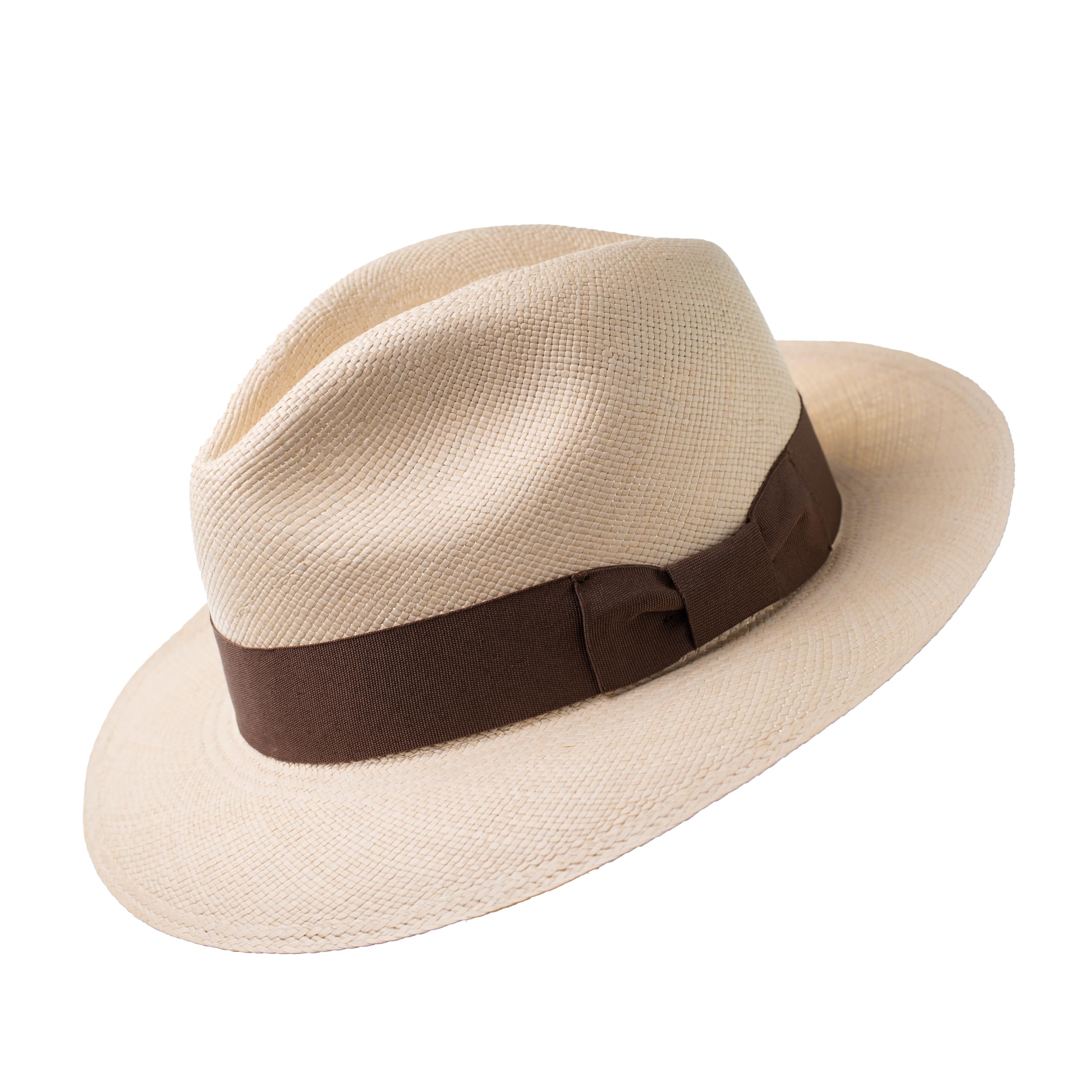 Cuenca 1905 Tradition Sombrero Panamá Genuino de Paja Toquilla, Tejido a Mano y Hecho 100% en Ecuador, Protección UV Natural, Panama Hat de Verano Hombre y Mujer