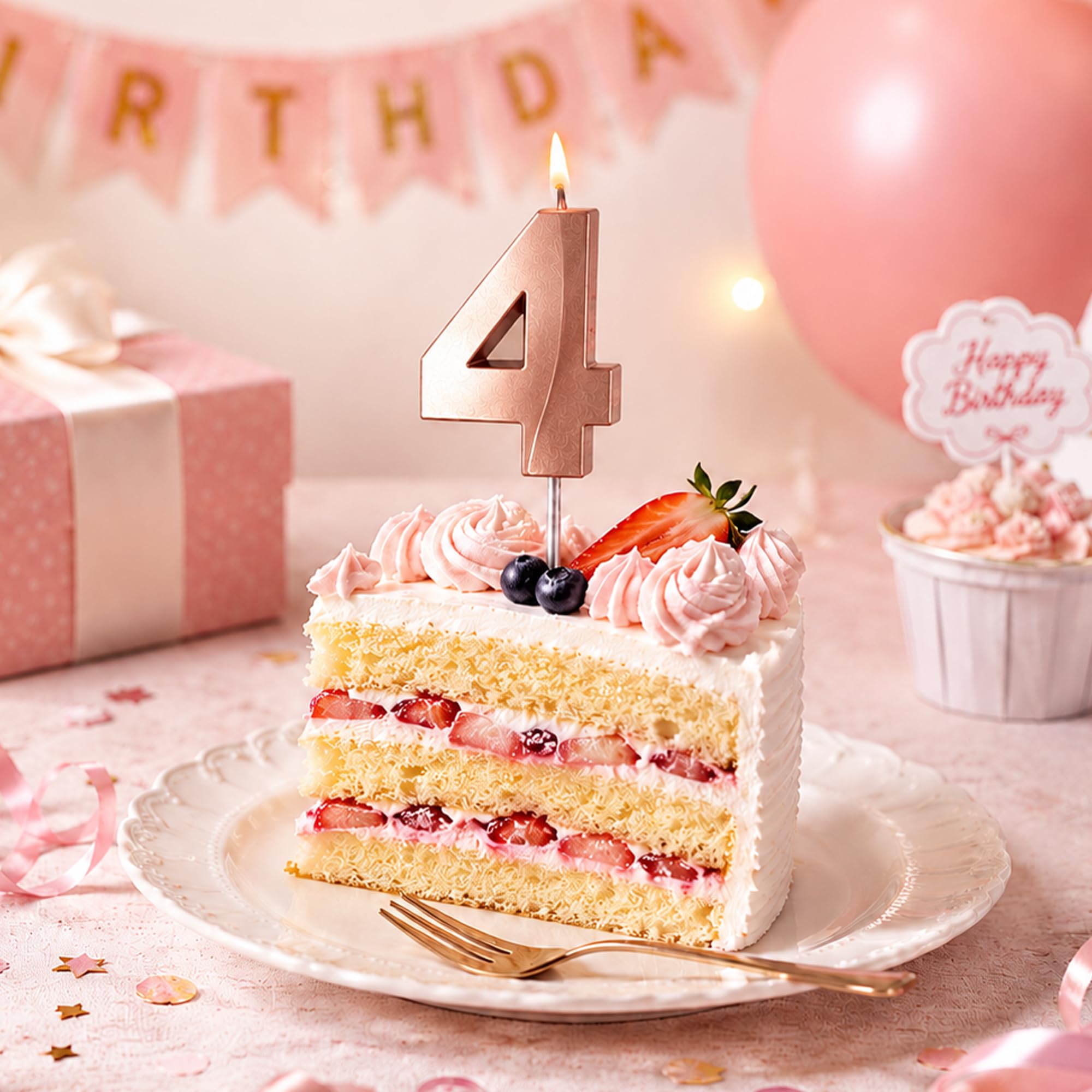 バースデーキャンドル Amazon.co.jp: ローズゴールド 2数字 バースデーキャンドル ケーキ用