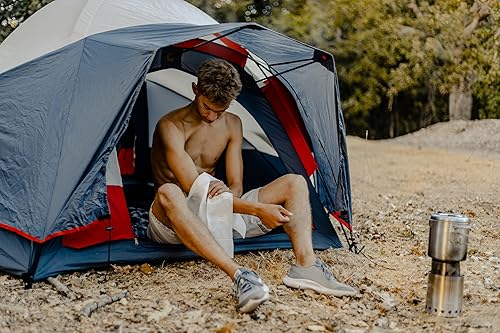 Miniatura 9 de Bolsa de ducha de cuerpo completo (paquete de 10) Aloe naturalmente calmante e hipoalergénico, toallitas corporales individuales portátiles de