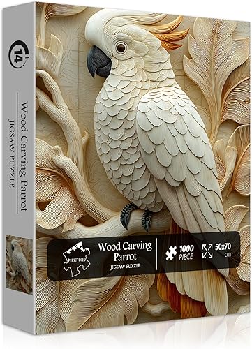 Miniatura 12 de Rompecabezas de águila calva para adultos, 1000 piezas, paisaje de fantasía, animal, pájaro, naturaleza, bosque, planta, escénico, imposible,