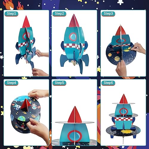 Miniatura 2 de Groovy Hippie Theme - Soporte para cupcakes de 3 capas, amarillo, cartón, 20 pulgadas de ancho