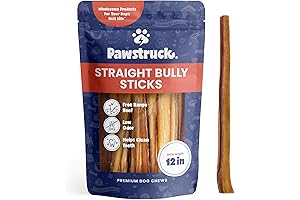 Pawstruck Bully Sticks for Dogs: Natural Dental Delights