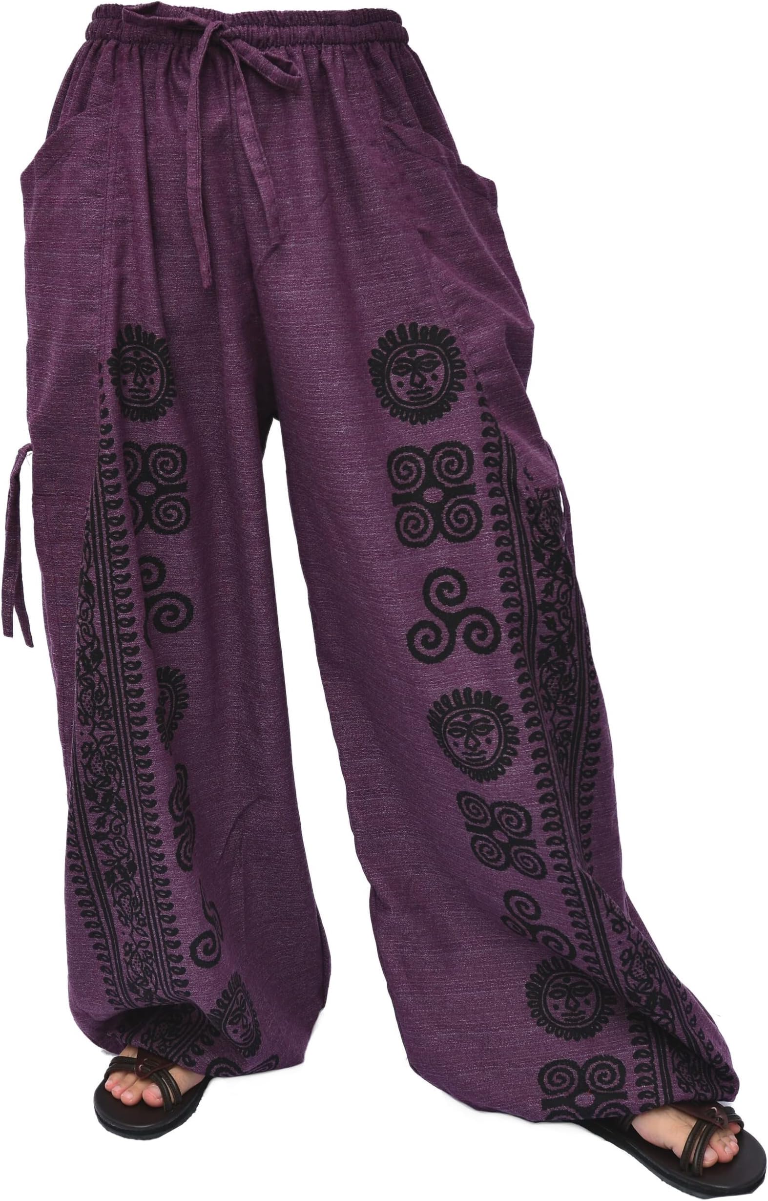 Casual Yoga Harem Pants Men Women Baggy Lounge Trousers