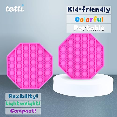 Miniatura 3 de TOTTI Pop Fidget juguete para la ansiedad empuja burbujas Juguetes sensoriales para reventar burbujas, alivio de la Ansiedad y del estrés para niños
