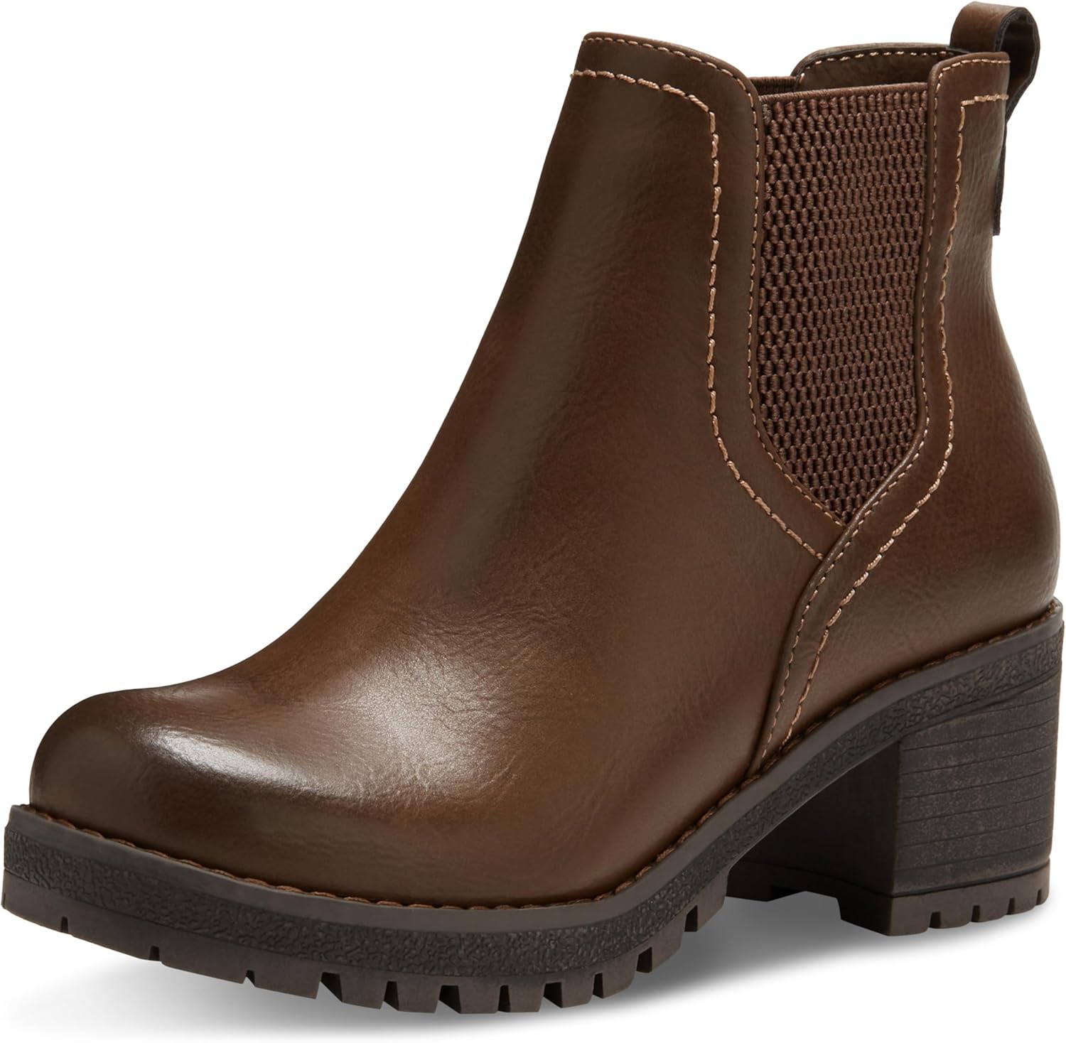Eastland Women's Tamara Chelsea Boot, Brown, 8