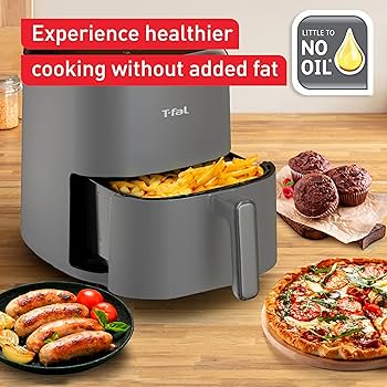 T-fal, Air Fryer, Easy Fry 5L Capacity Air fryer with basket