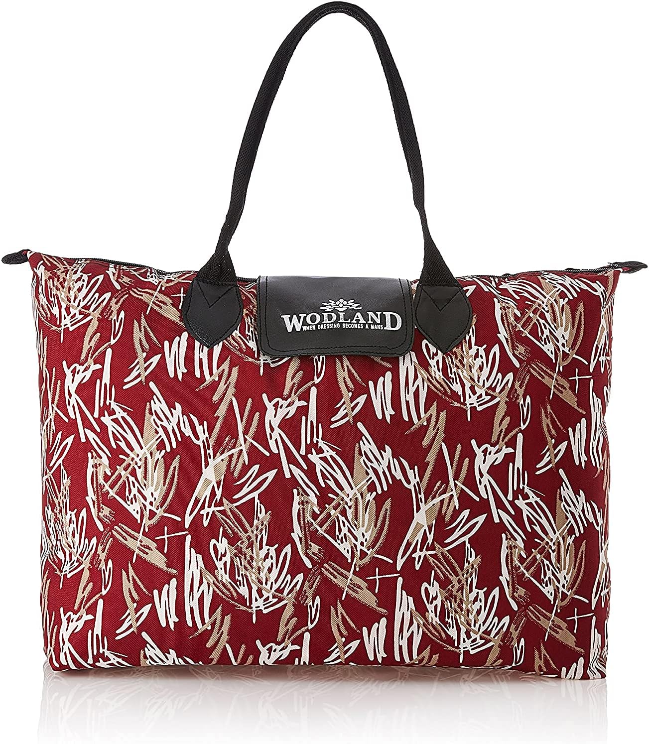 Rexien Shopping Bags for Carry Milk Grocery Fruits Vegetable with Reinforced Handles jhola Bag (Maroon) (HS_37_LUGGAGE020552)