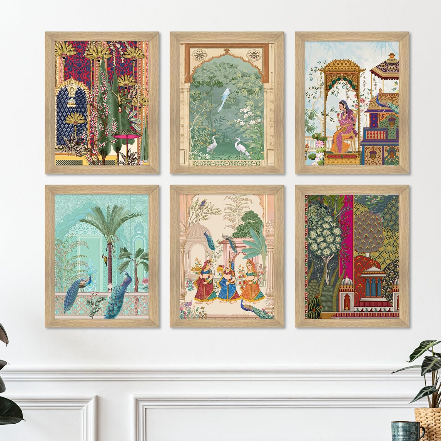 PAPER PLANE DESIGN Traditional Art Paintings: Enhance Your Home Décor with Framed Pichwai and Madhubani Masterpieces - Perfect for Living Rooms, Bedrooms, and Office Spaces (C) (B0CVRY3TSL) Amazon Price History, Amazon Price Tracker