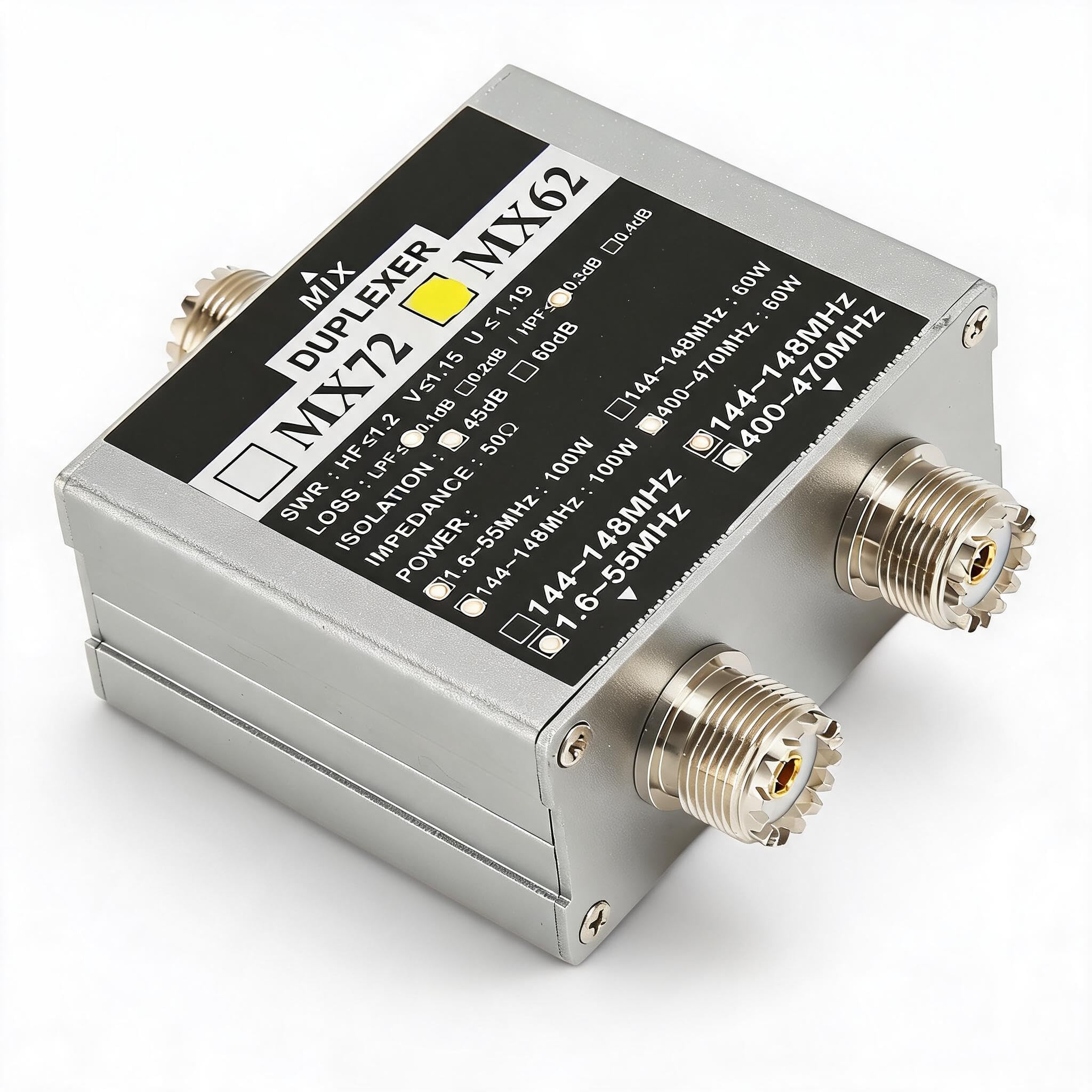 Amazon.com: VHF UHF HF Short Antenna Combiner Duplexer, 3