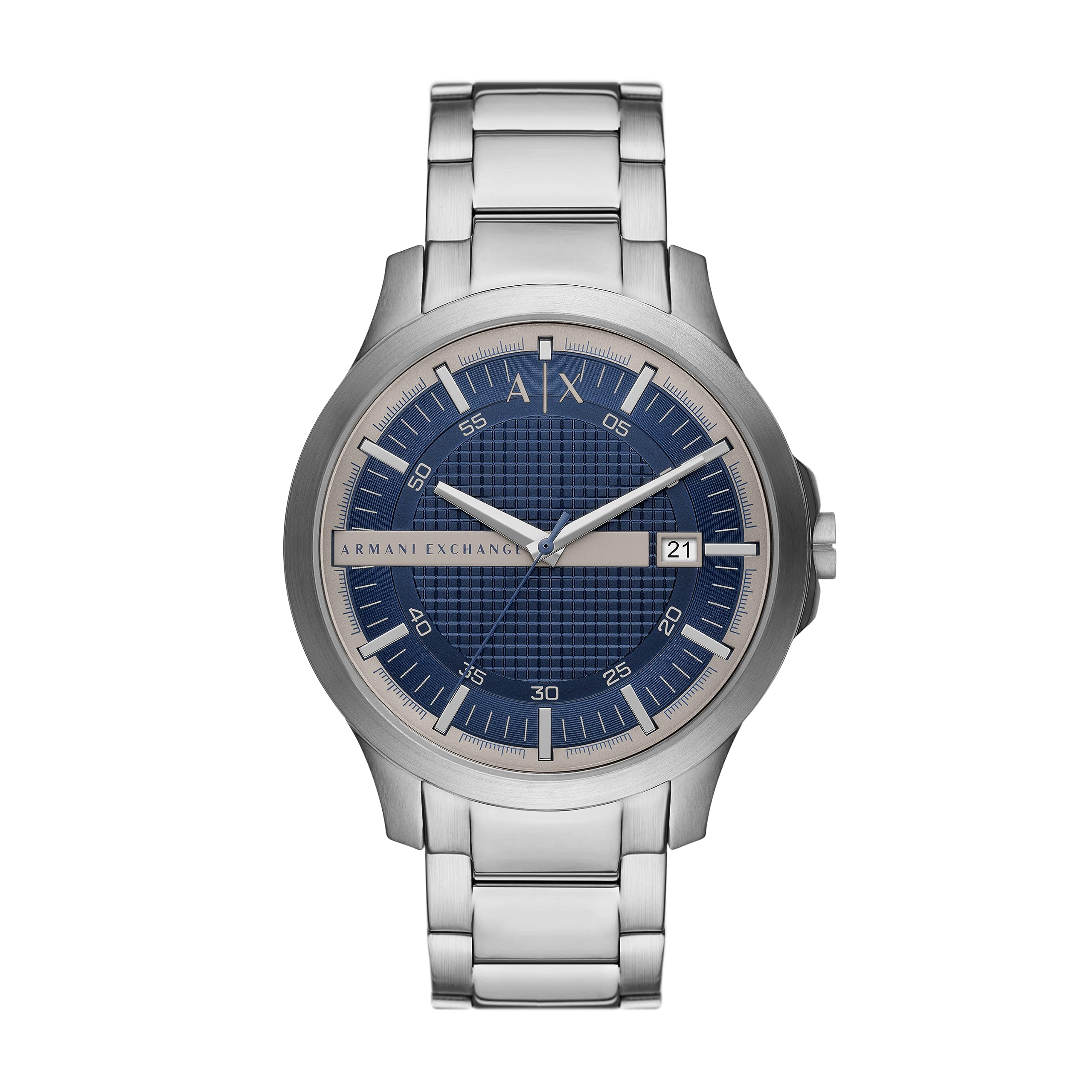 Armani Exchange Stainless Steel Analog Blue Dial Men Watch-Ax2451, Silver Band (B0CCH7X8PV) Amazon Price History, Amazon Price Tracker