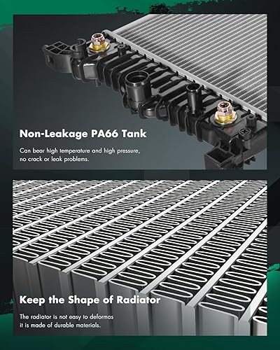 Vista 78 de SCITOO Reemplazo completo del radiador de aluminio para 1993-1998 para Toyota para T100 2.7L 3.0L 3.4L 2090 Radiador