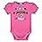 Gerber NFL Baby Girls 3 Pack Short Sleeve Bodysuit, Team Color, 3-6 Months US