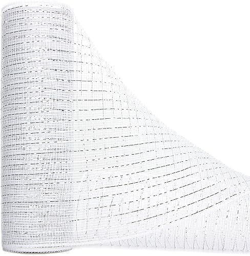 Miniatura 6 de Ribbli Cinta de malla metálica rosa claro, malla rosa claro de 10 pulgadas x 30 pies (10 yardas), rosa claro con lámina ancha rosa, uso para