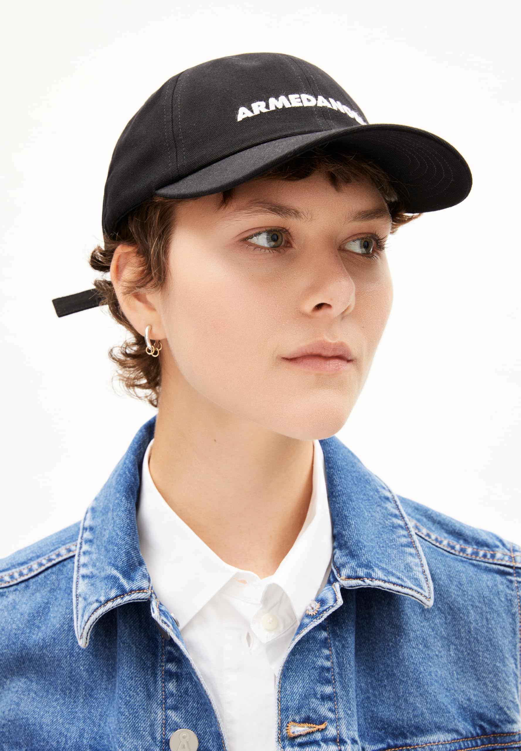 ARMEDANGELS Unisex Kappe aus Bio-Baumwolle YENAAS WORD ICONIC Å
