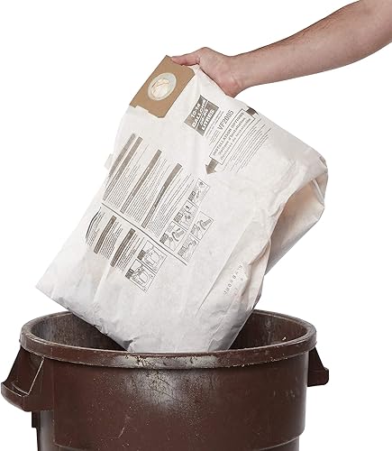 Miniatura 5 de WORKSHOP WetDry Vacs - Bolsas de filtro de polvo general para aspiradora comercial