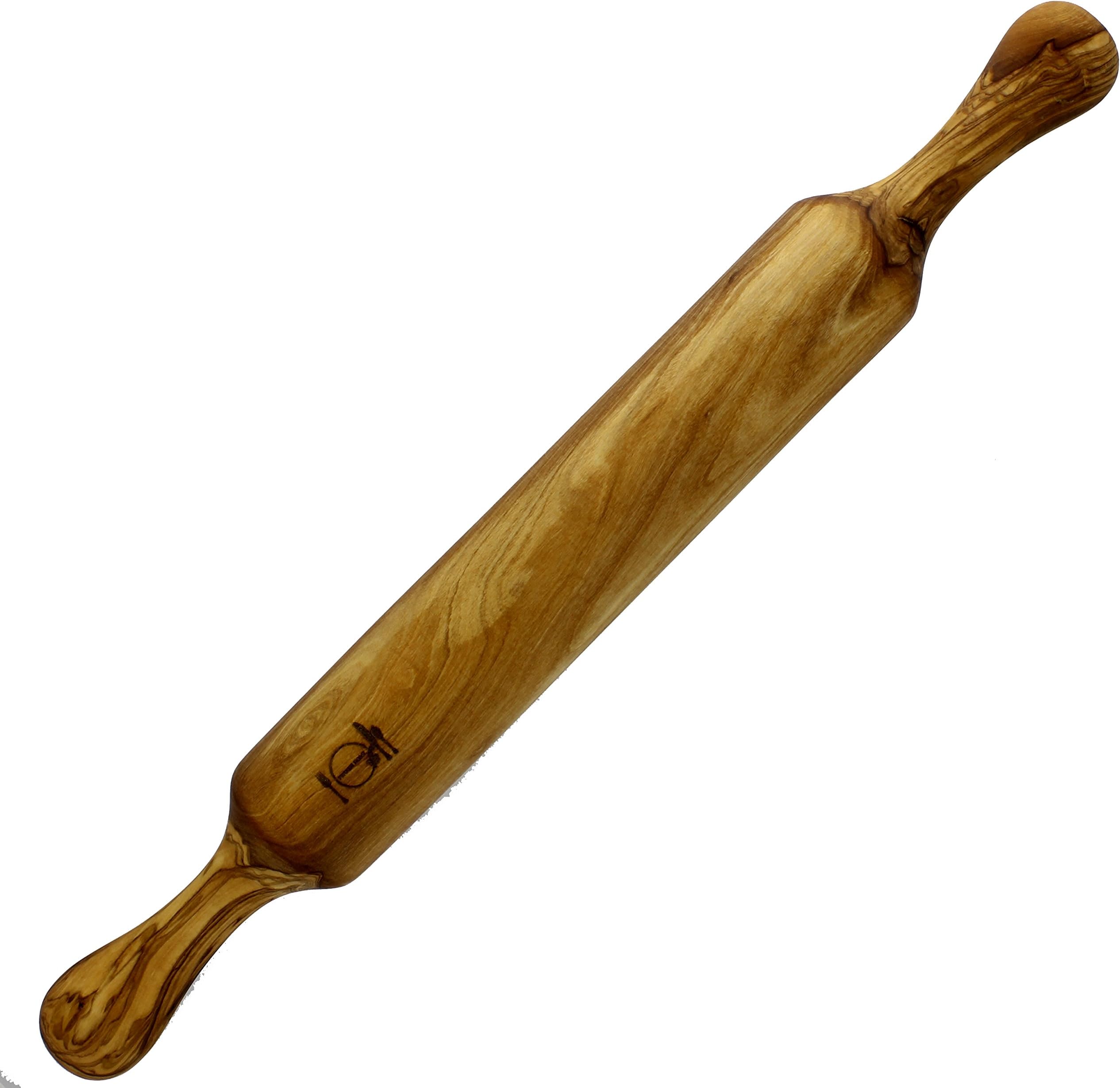 French Home 17.75-inch Olive Wood Rolling Pin