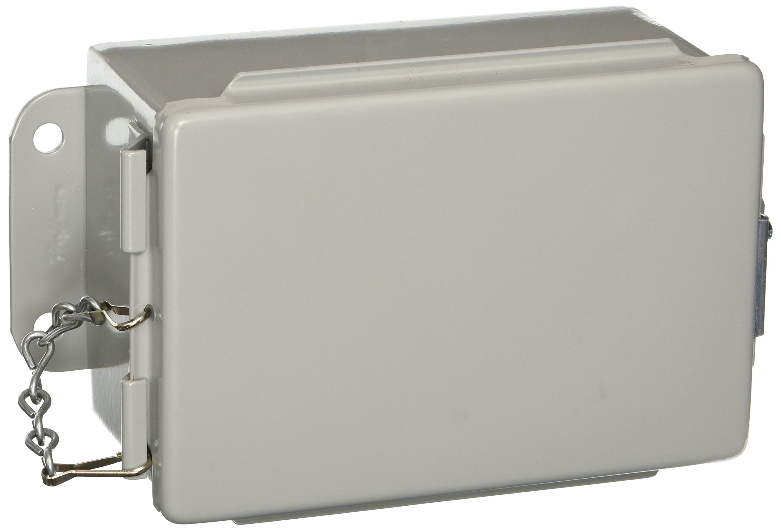 HoffmanA604LP J Box, NEMA 12, Lift-Off Cover, Steel, 6.00" x 4.00" x 3.00", Gray