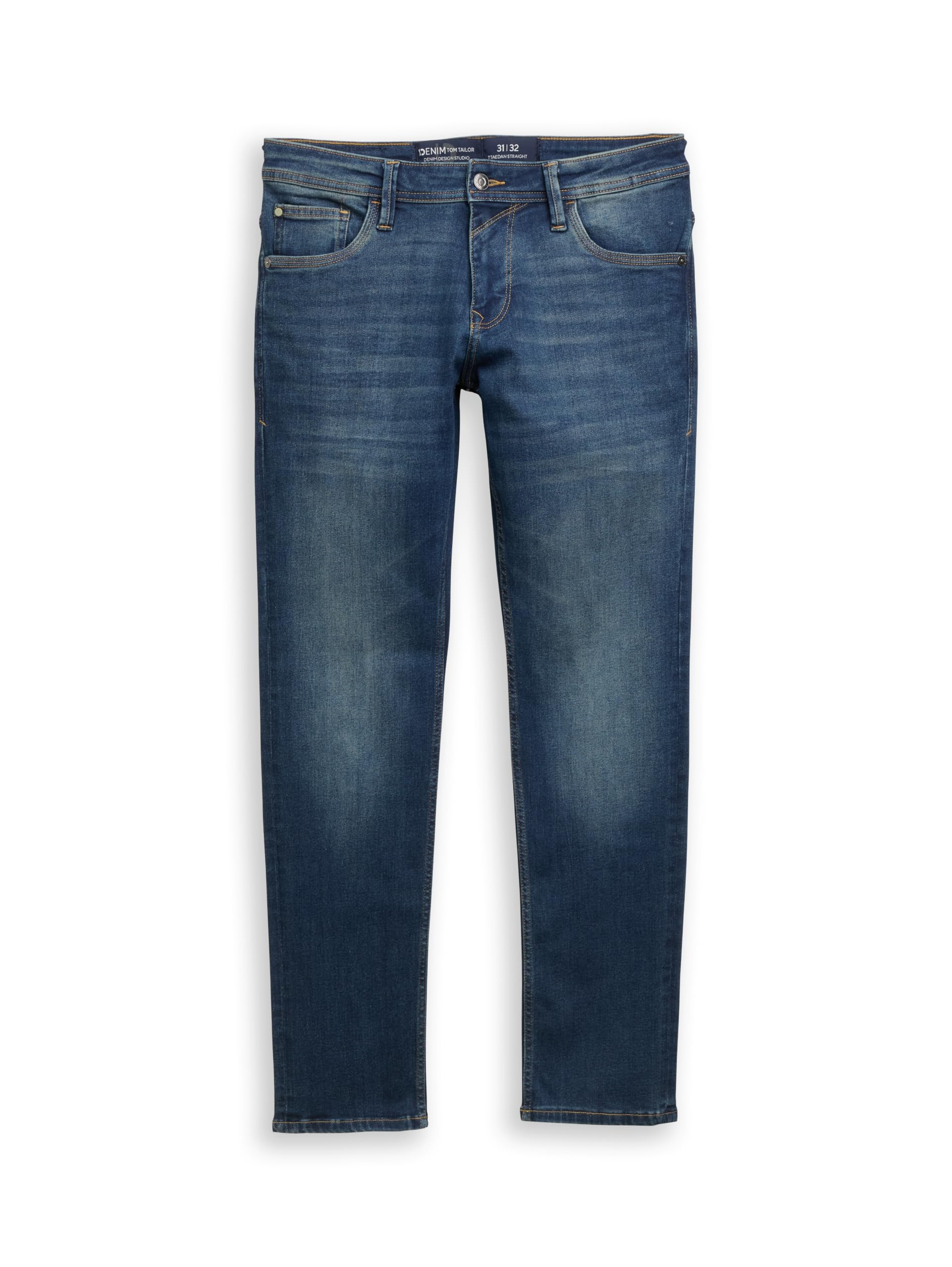 Tom Tailor Denim Herren TTAEDAN Straight Fit Jeans