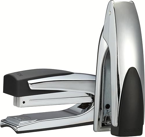 Bostitch Premium Metal Executive Stand-Up Desktop Grapadora Cromo B3000 768 x 15 x 688 pulgadas