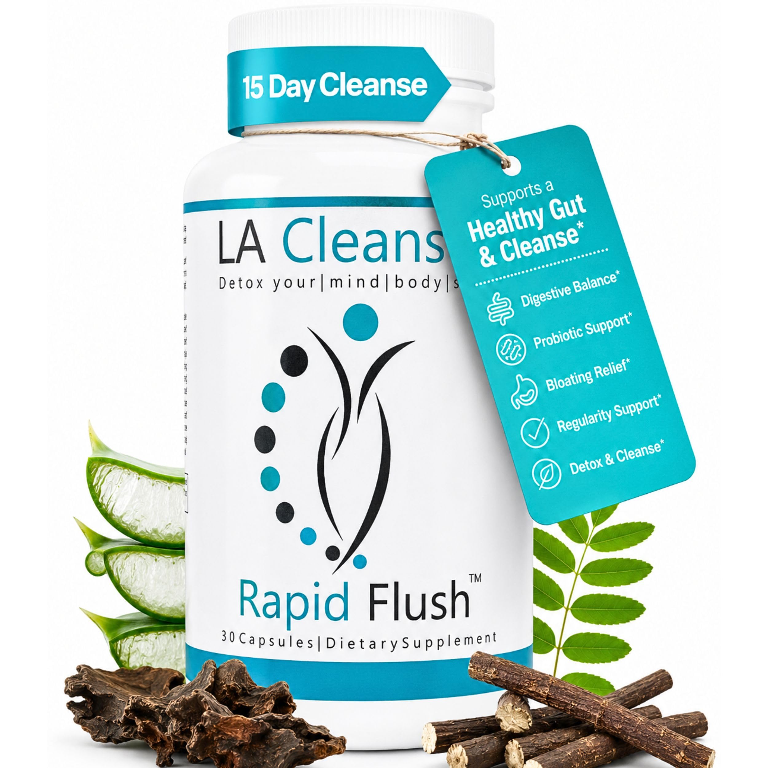 Amazon.com: 15 Day Cleanse and Detox - Rapid Flush 15 Day Gut