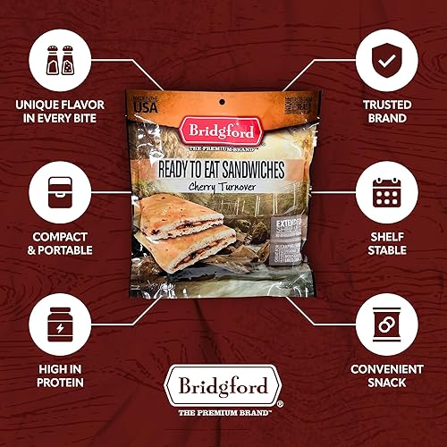 Vista 27 de Bridgford Tostada francesa rellena – Snack de desayuno estable – Paquete de 3 – Alimento nutritivo de supervivencia para camping, suministro