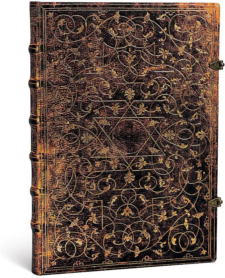 Paperblanks | Grolier | Grolier Ornamentali | Hardcover | Grande | Unlined | Clasp Closure | 240 Pg | 120 GSM