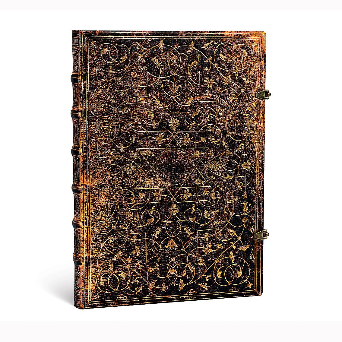Paperblanks | Grolier | Grolier Ornamentali | Hardcover | Grande | Unlined | Clasp Closure | 240 Pg | 120 GSM